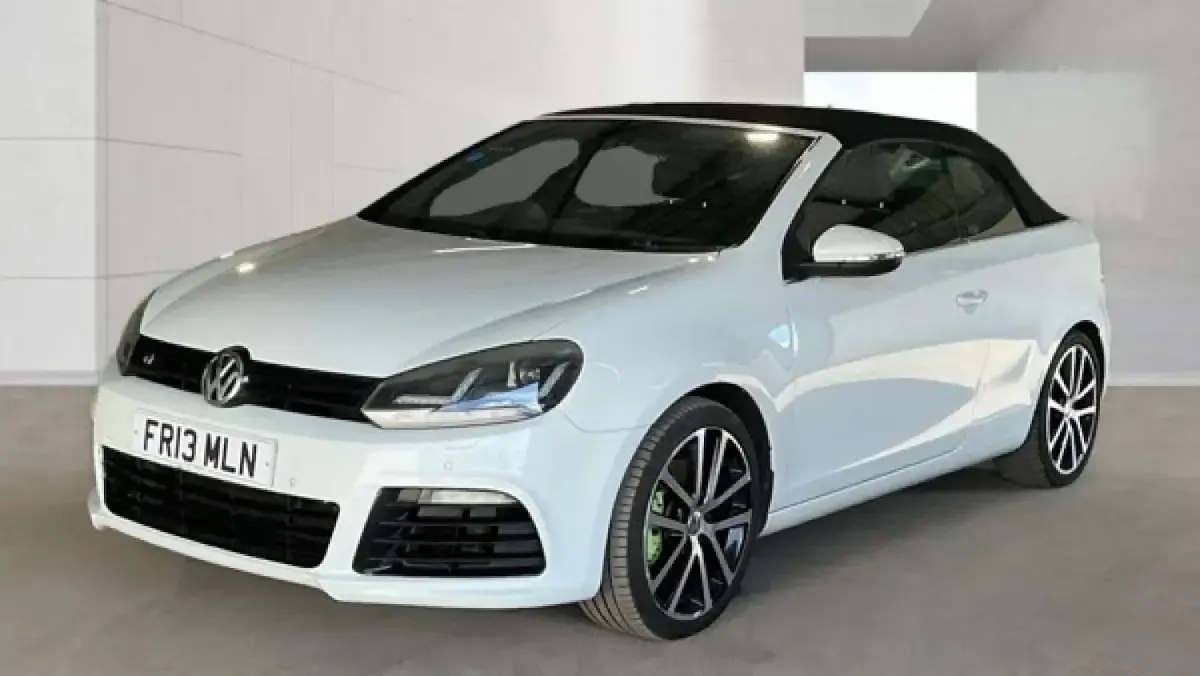Used VW Golf Cabriolet GT 140 HP (102 kW) 2013 White Cabriolet