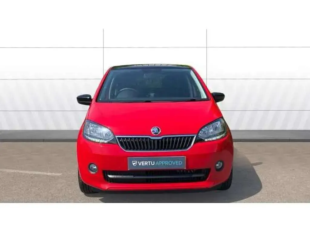Used Skoda Citigo Colour Edition 60 HP (44 kW) 2017 Red Hatchback
