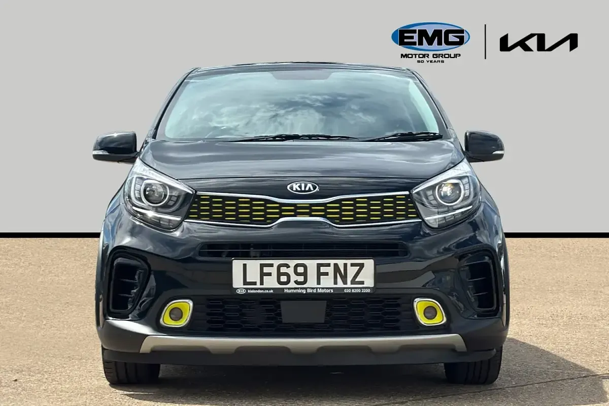 Used Kia Picanto X-Line 83 HP (61 kW) 2019 Black Hatchback