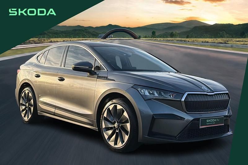 Grey Used 2023 Skoda Enyaq iV ecoSuite SUV | £22,190 (Fair price) - Image 1/4