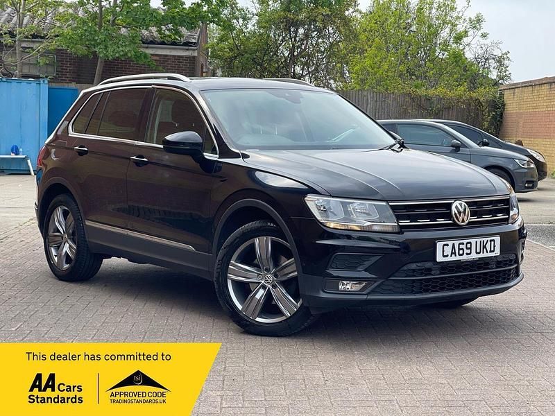 Used VW Tiguan Match 150 HP (110 kW) 2019 Black SUV