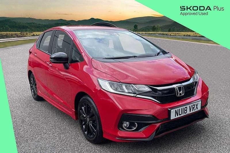 Red Used 2018 Honda Jazz Sport Hatchback | £11,295 (Fair price) - Image 1/4