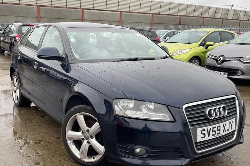 Used Audi A3 2009 Blue Hatchback