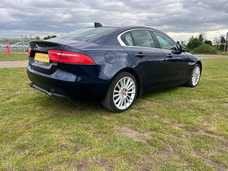 Used Jaguar XE Portfolio 2017 Blue Sedan