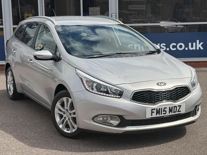 Silver Used 2015 Kia Ceed Sportswagon 2 Estate | £7,795 (Good price) - Image 1/3