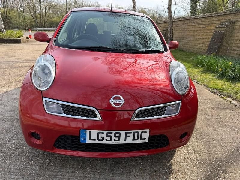 Used Nissan Micra Acenta 88 HP (64 kW) 2009 Red Hatchback