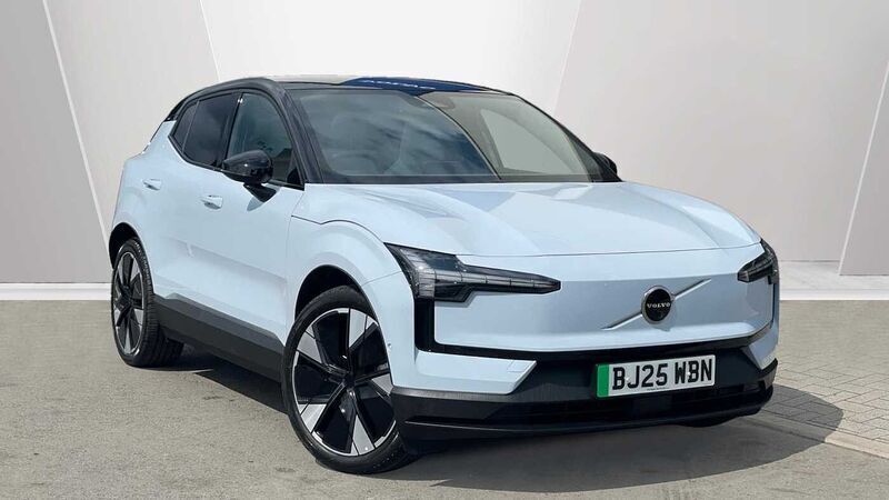Blue Used 2025 Volvo EX30 Performance SUV | £37,895 (Good price) - Image 1/3