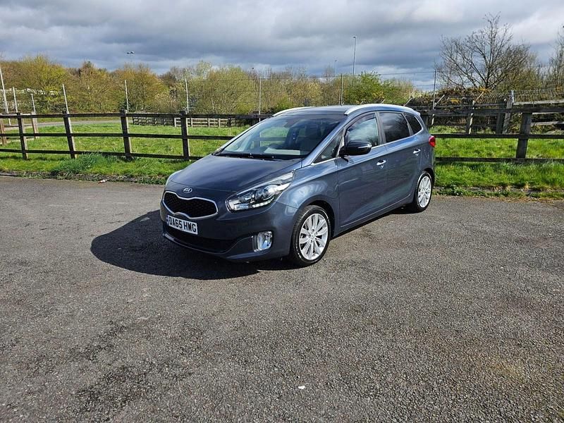 Used Kia Carens 2015 Blue MPV