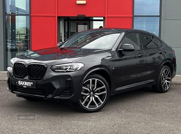 Grey Used 2022 BMW X4 M Sport SUV | £35,995 (Fair price) - Image 1/4