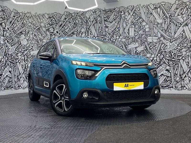 Used Citroën C3 PureTech 83 HP (61 kW) 2022 Blue Hatchback