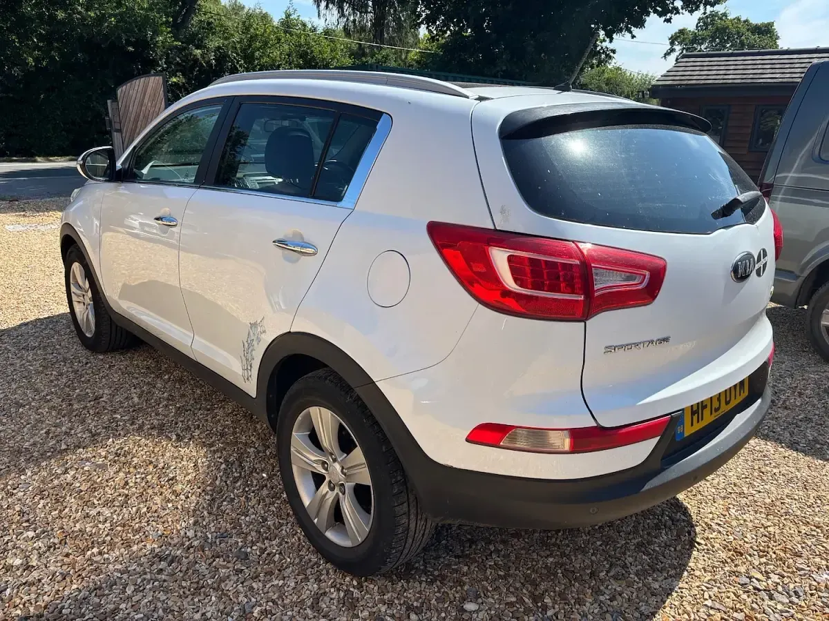 Used Kia Sportage 135 HP (99 kW) 2013 White SUV