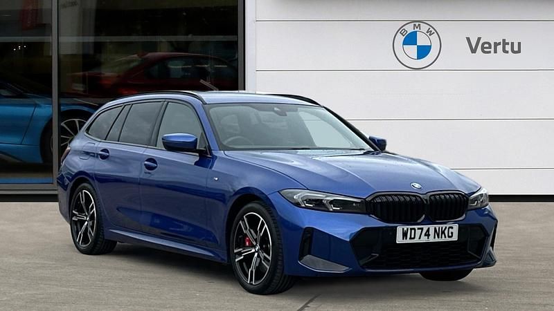 Used BMW 320 M Sport 184 HP (135 kW) 2024 Blue Estate