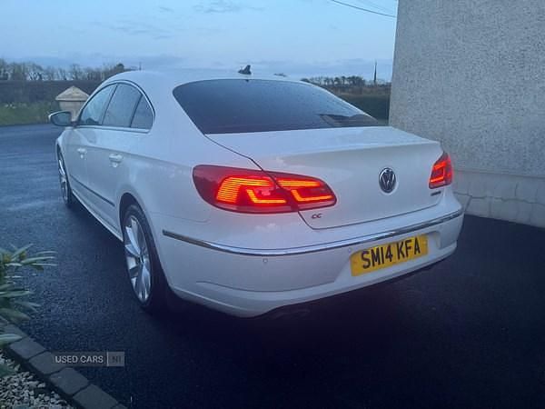 Used VW CC GT 2014 White Sedan