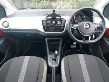 Used VW up! high up! 75 HP (55 kW) 2019 Red Hatchback