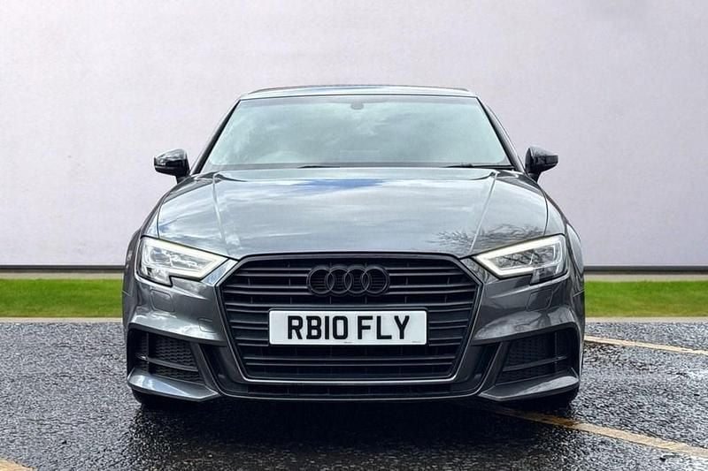 Used Audi A3 Black Edition 150 HP (110 kW) 2018 Grey Sedan