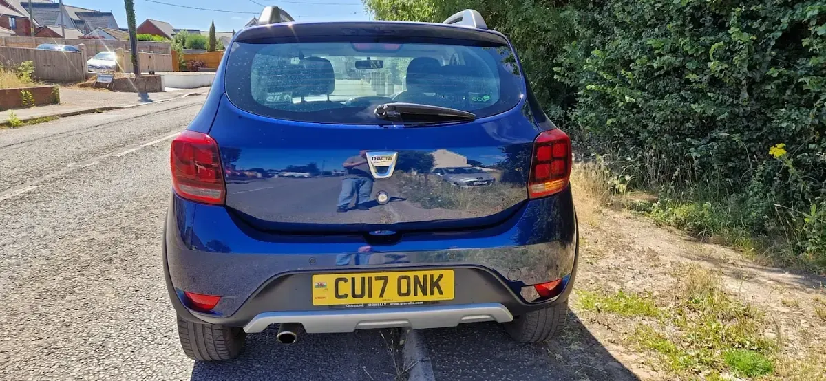Used Dacia Sandero Ambiance 90 HP (66 kW) 2017 Blue Hatchback