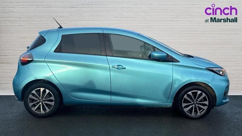 Used Renault Zoe GT-Line 100 kW (136 HP) 2021 Blue Hatchback