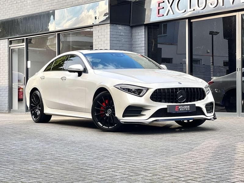 White Used 2018 Mercedes CLS350 AMG Line Premium Plus Coupe | £25,950 (A bit pricey) - Image 1/4