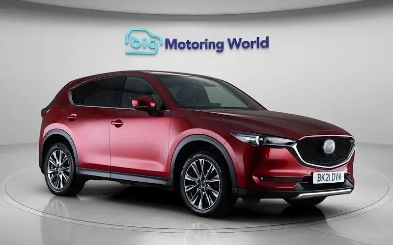 Gebraucht Mazda CX-5 Inclusive 194 PS (142 kW) 2021 Rot SUV