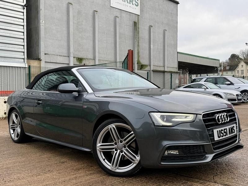 Grey Used 2013 Audi A5 Cabriolet S-Line Cabriolet | £8,600 (Fair price) - Image 1/4