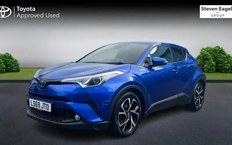 Used Toyota C-HR Design 122 HP (89 kW) 2019 Blue SUV