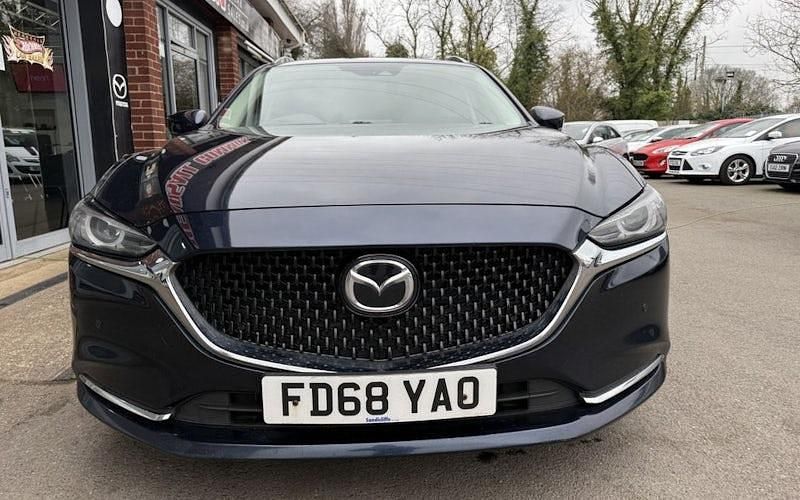 Usado Mazda 6 Inclusive 184 HP (135 kW) 2019 Azul Carrinha