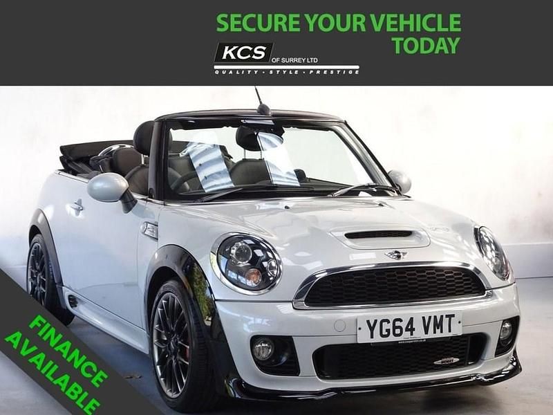 Used Mini John Cooper Works Cabriolet 211 HP (155 kW) 2014 Silver Cabriolet