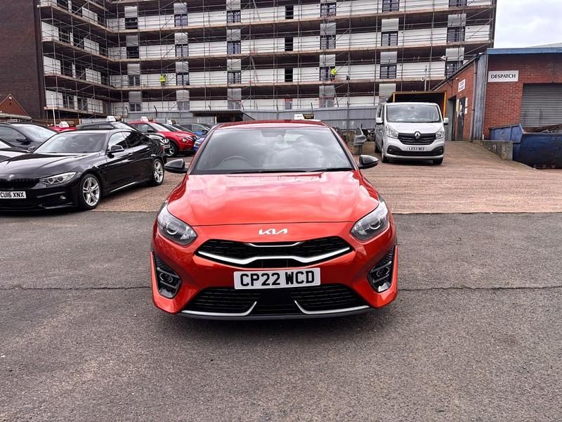 Used Kia Ceed GT-Line 2022 Orange Hatchback