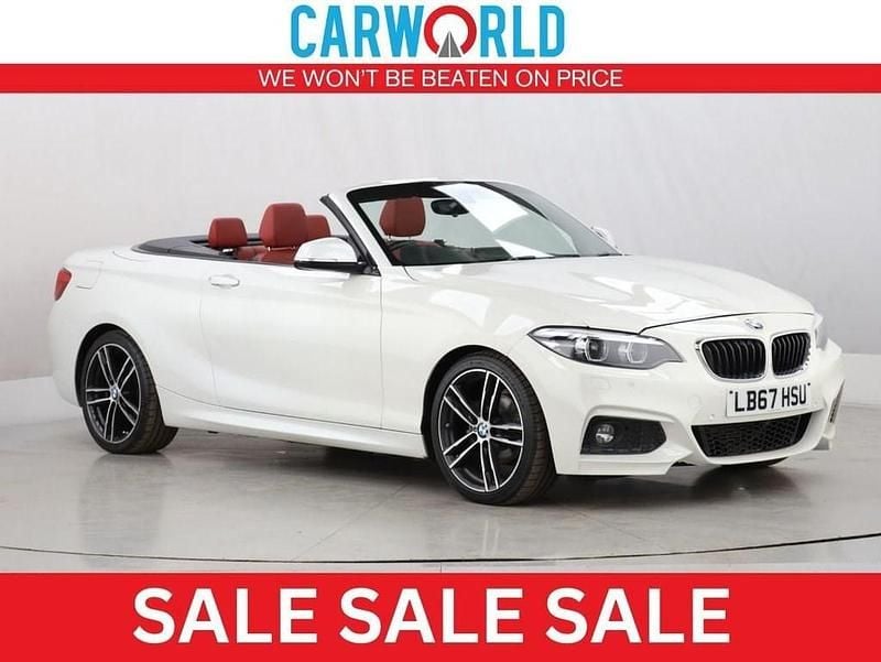 White Used 2017 BMW 218 M Sport Cabriolet | £13,400 (Fair price) - Image 1/4