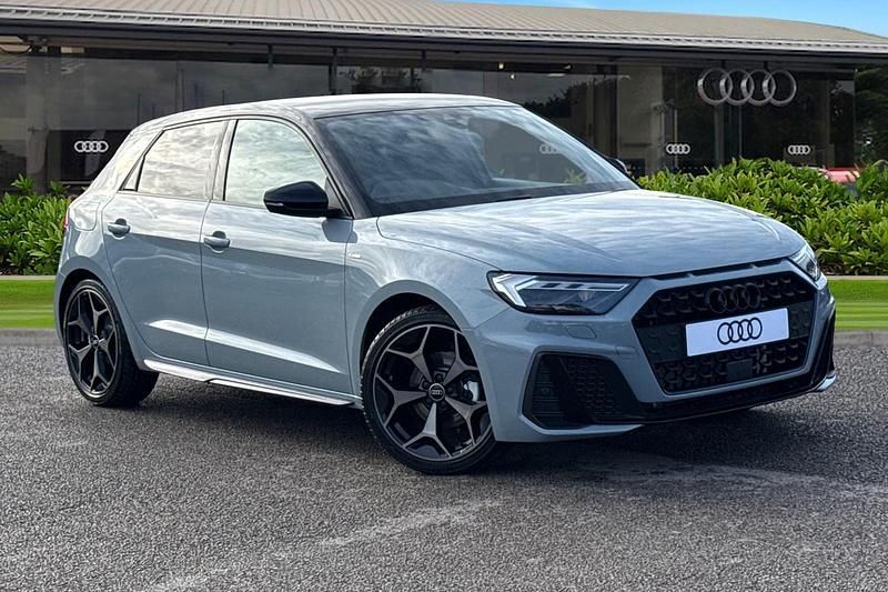 New Audi A1 Sportback Black Edition 2026 Grey Hatchback