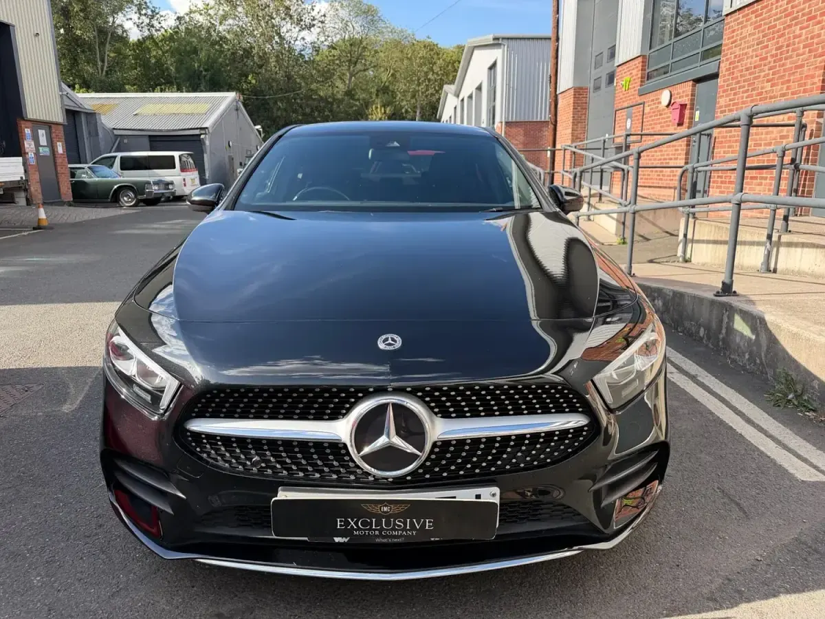 Used Mercedes A200 AMG line 2020 Black Sedan