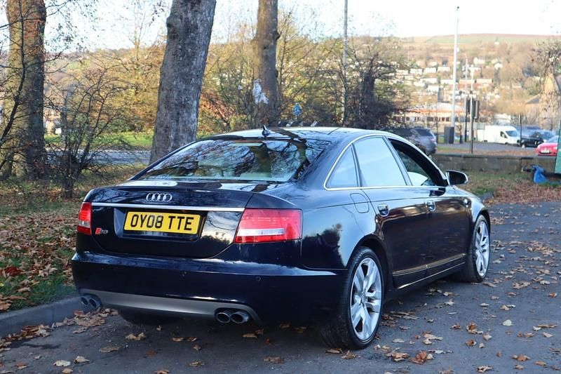 Begagnad Audi A6 Comfort 430 HK (316 kW) 2008 Blå Sedan