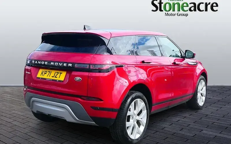 Used Land Rover Range Rover evoque SE 166 HP (122 kW) 2021 Red SUV