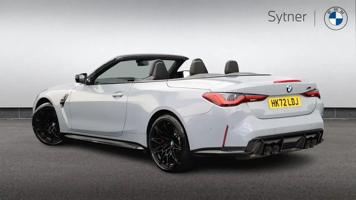 Used BMW M4 Competition Edition 503 HP (369 kW) 2022 Grey Cabriolet
