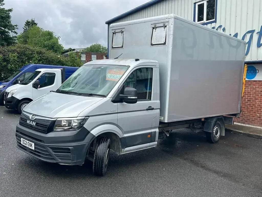 Used MAN TGE 102 HP (75 kW) 2021 Silver Van