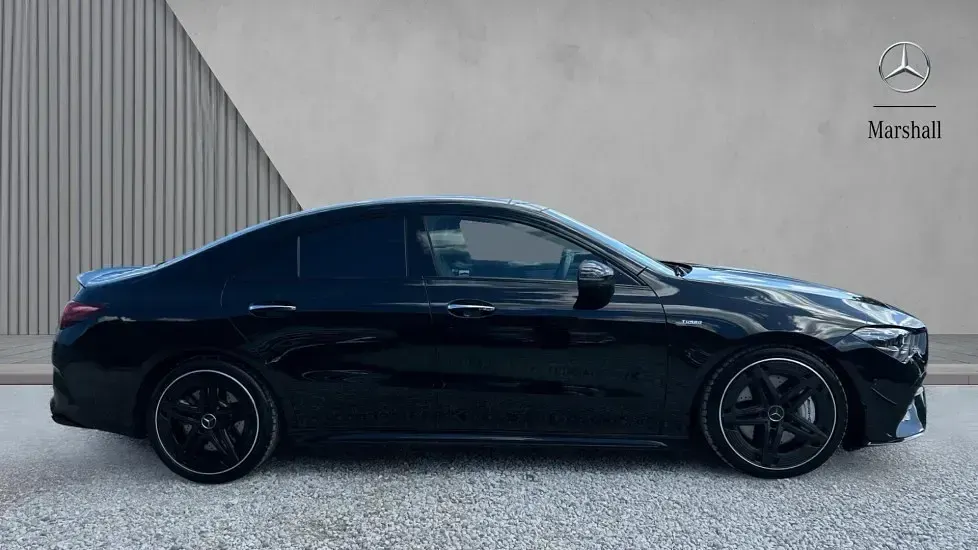Used Mercedes CLA35 AMG Premium Plus 306 HP (225 kW) 2025 Black Coupe