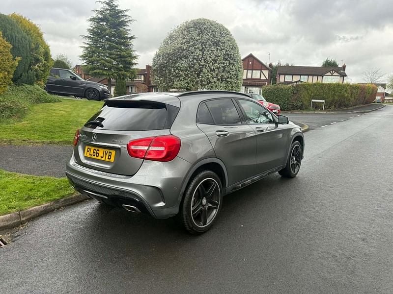 Used Mercedes GLA220 AMG line 177 HP (130 kW) 2016 Grey SUV