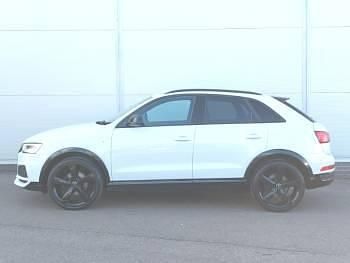 Used Audi Q3 Black Edition 184 HP (135 kW) 2017 White SUV