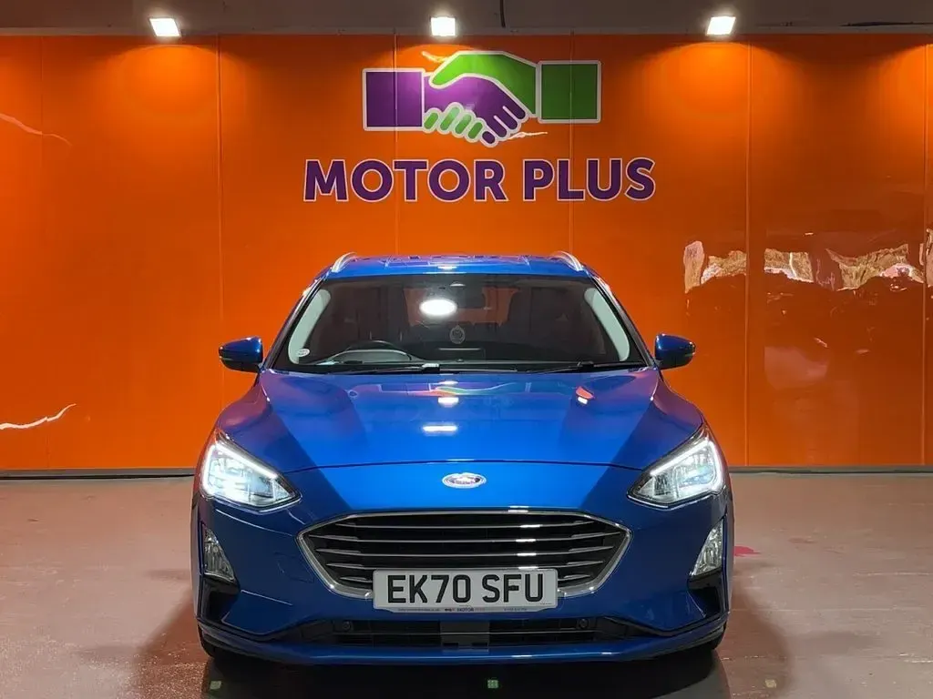 Used Ford Focus Titanium 120 HP (88 kW) 2020 Blue Estate