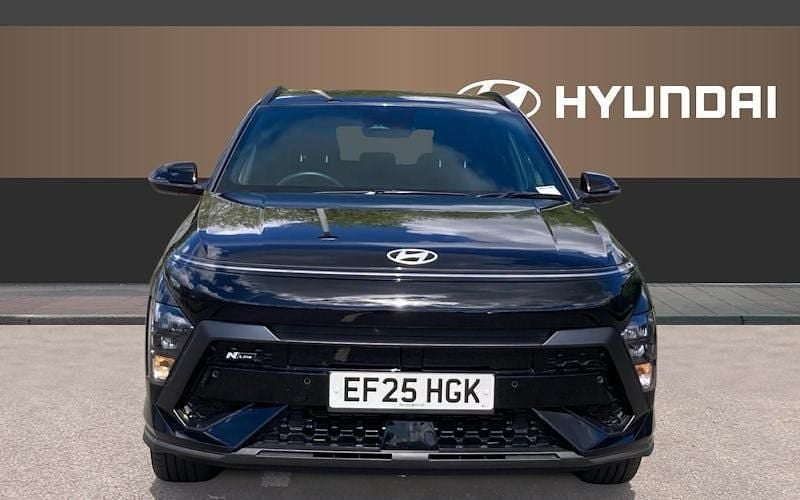Second-hand Hyundai Kona N Line 129 CP (94 kW) 2025 Negru SUV