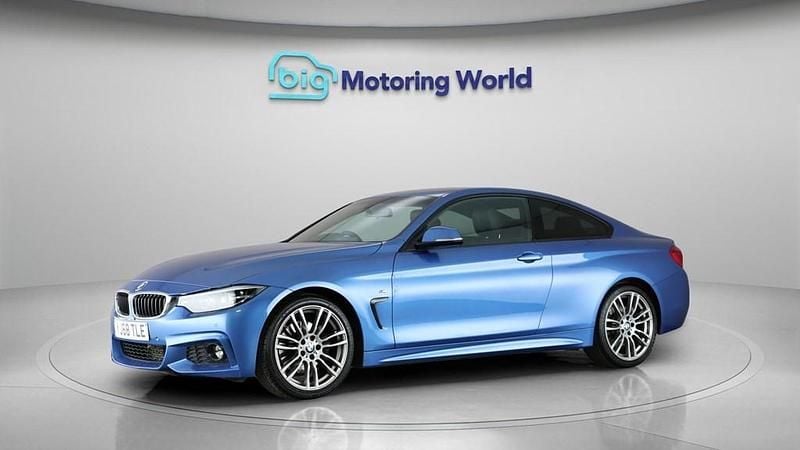 Used BMW 430 M Sport 258 HP (189 kW) 2019 Blue Coupe