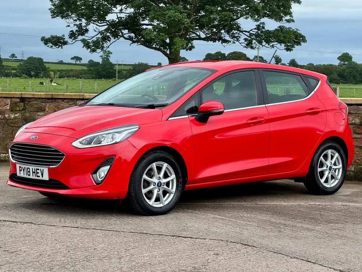Used Ford Fiesta Zetec 2018 Red Hatchback
