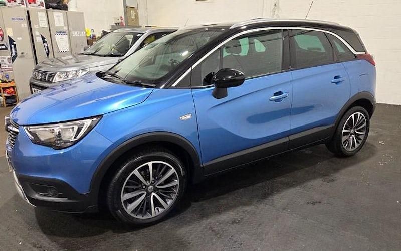 Used Vauxhall Crossland X Elite 131 HP (96 kW) 2019 Blue SUV