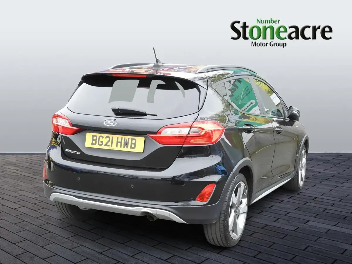 Used Ford Fiesta Active 95 HP (69 kW) 2021 Black Hatchback