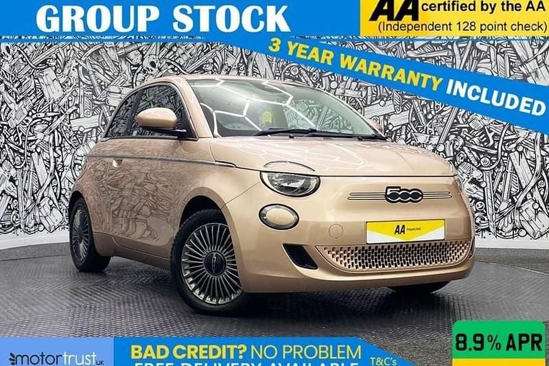 Used Fiat 500e Star 86 kW (118 HP) 2022 Gold Hatchback