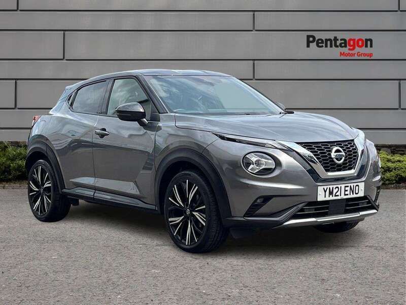 Grey Used 2021 Nissan Juke Tekna+ SUV | £17,650 (Fair price) - Image 1/4