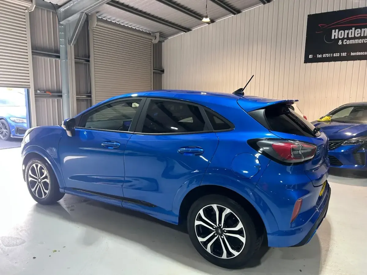 Used Ford Puma Titanium 125 HP (91 kW) 2022 Blue SUV