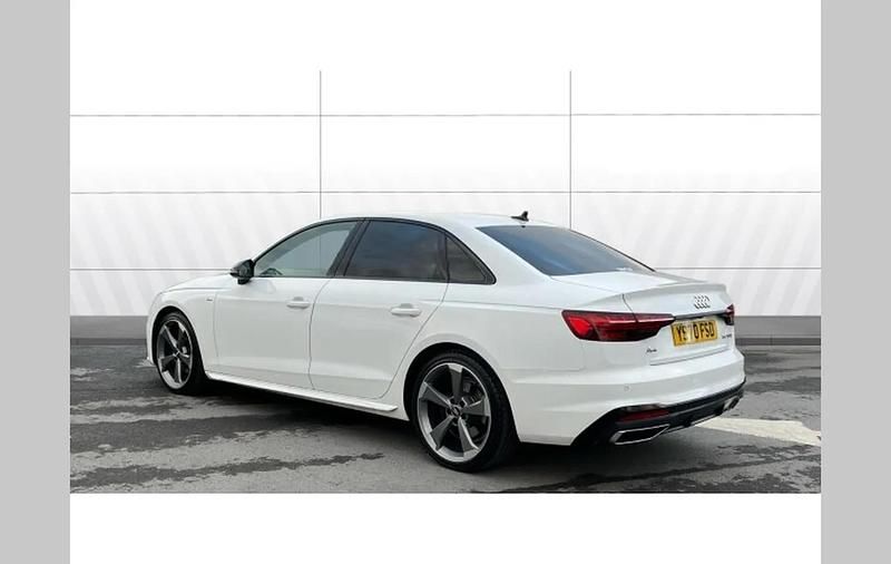 Used Audi A4 Black Edition 150 HP (110 kW) 2020 White Sedan