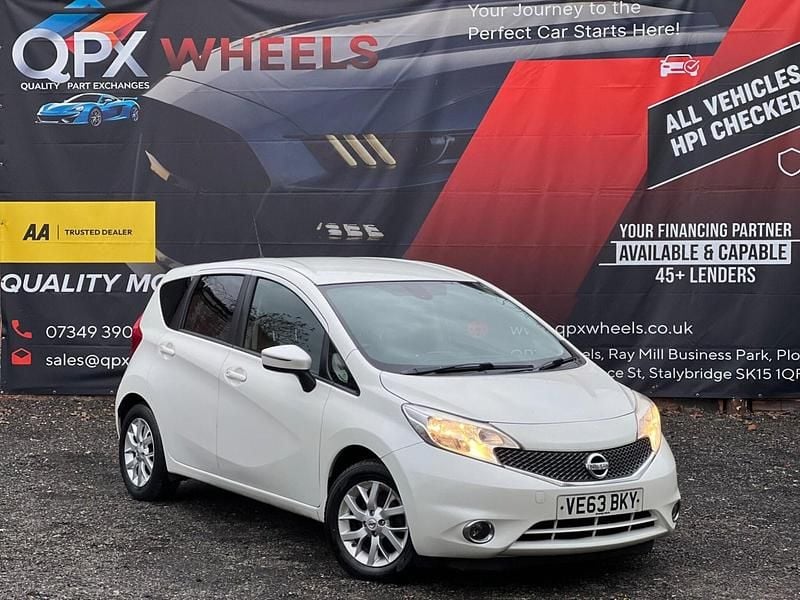 Used Nissan Note Acenta Premium 80 HP (58 kW) 2013 White MPV