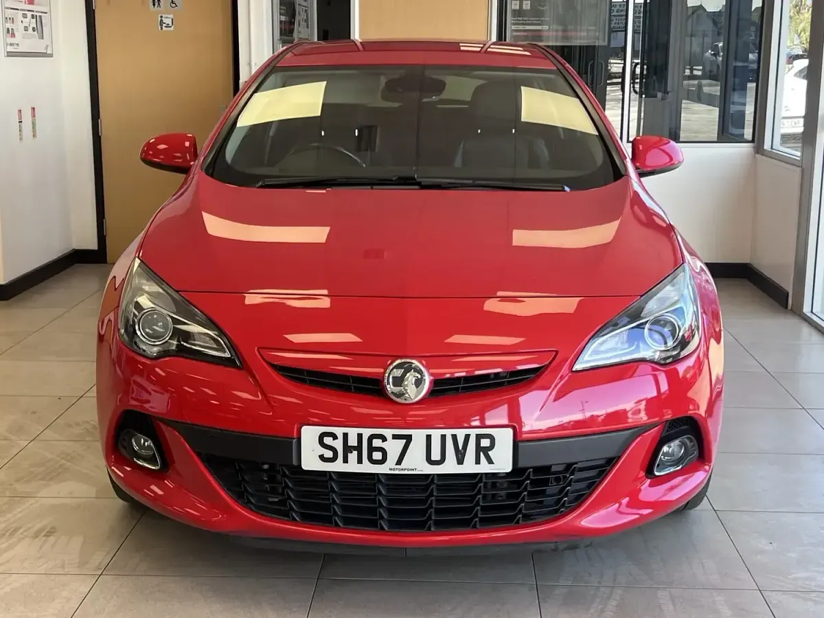 Used Vauxhall Astra GTC Edition 2017 Red Hatchback